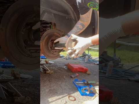 Ram 1500 rear axle #replacement #axlebearing #axles #differential #ram #howto
