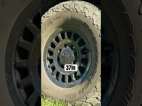Want 37’s on a GMC Sierra HD?!