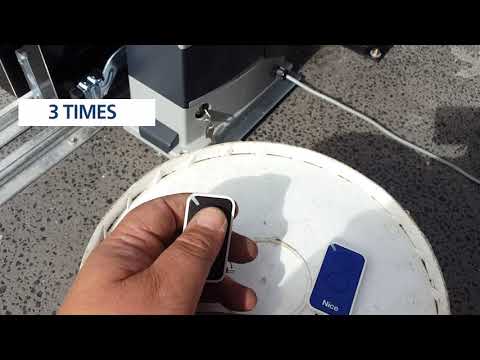 Nice Inti2 - How to Change the Remote Programming