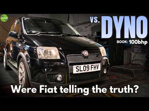 Fiat Panda 100HP Rolling Road Power Test | Does it actually make 100BHP?