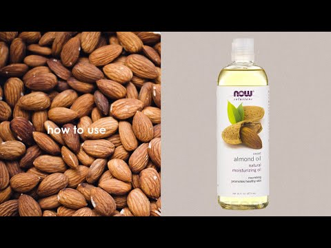 How to use SWEET ALMOND OIL for Hair and Skin !!