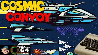 COSMIC CONVOY – Commodore 64 (1983) | Escort & Shoot-Em-Up Classic from Taskset