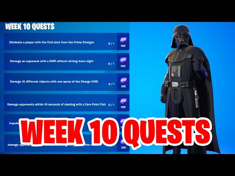 Week 10 Quests Fortnite - All Week 10 weekly Challenges guide