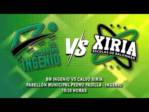 Jornada 22 - Balonmano Ingenio VS Calvo Xiria (1)