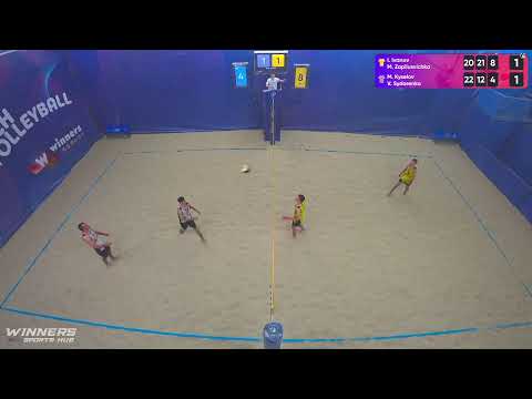 23:20 I. Ivanov / M. Zapliusvichka - M. Kyselov / V. Sydorenko 08.07.2022 | Winners Beach Volleyball