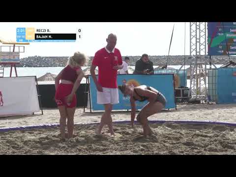 Round 2 Women's BW - 50 kg: B. RECZI (HUN) v. N. BAJAN (ROU)