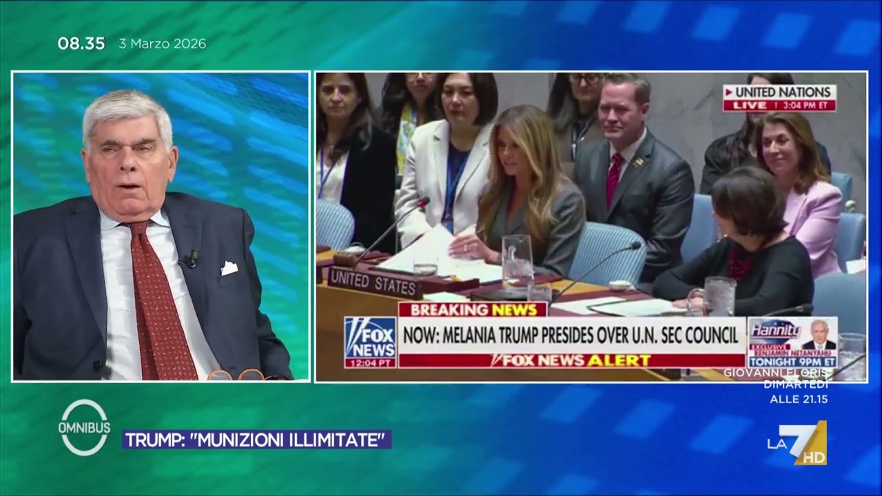 Melania Trump all'ONU, lo stupore di Sessa: "E' intelligenza artificiale, tutto vero? Non ho parole"