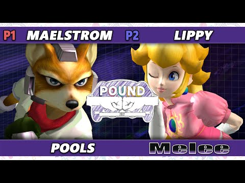 Pound 2022 - Maelstrom (Fox) Vs. Lippi (Peach) SSBM Smash Melee Tournament