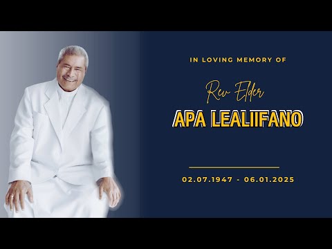 Rev Elder Apa Lealiifano