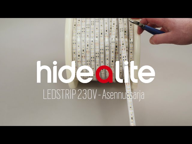 hide-a-lite Mechanical accessories con. kit ledstrip 230v 3m