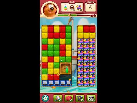 Toon Blast Level 8219 - NO BOOSTERS 🐻🐺🐱 | SKILLGAMING ✔️