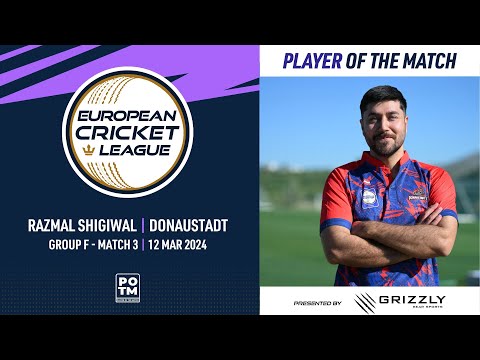 POTM: R.Shigiwal - IPC vs DST |Group F, Match 3|European Cricket League 2024|12 March 2024|ECL24.073