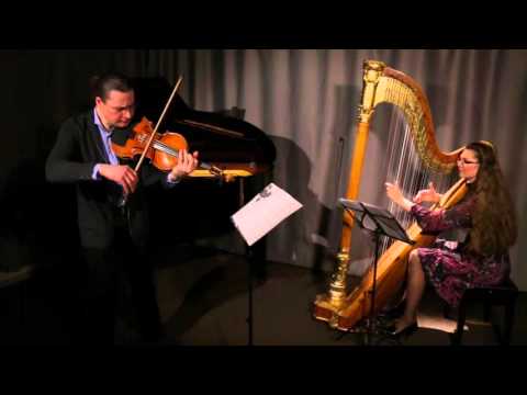 Erik Satie. Gymnopedie no.1 for viola and harp.