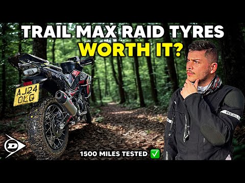 Dunlop Trailmax Raid Tyres - 1500 Miles on the CF Moto 450MT Shockingly Good?
