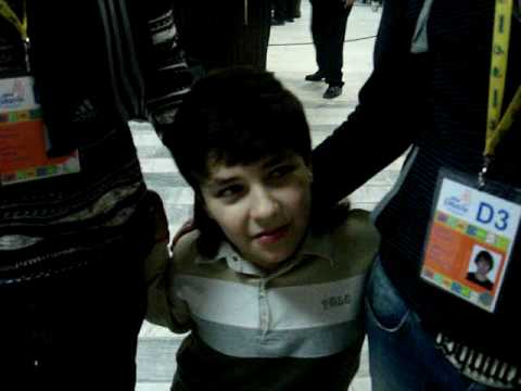 Andranik Aleksanyan (Ukraine) - Junior Eurovision 2009 interview (in Russian)