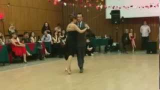2nd Sofia Tango Festival 2014, Alejandro Hermida & Nayla Vacca  - 1st tango