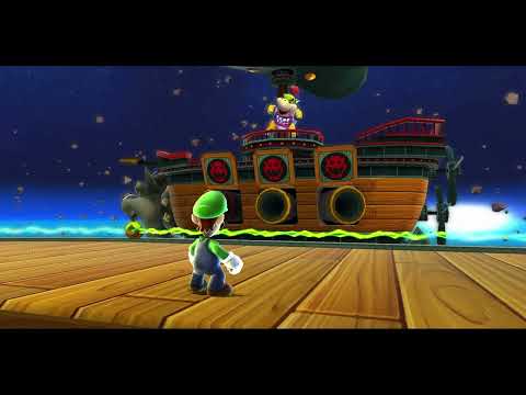Super Luigi Galaxy - Bowser Jr.'s Airship Armada: Sinking the Airships #44
