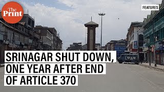 Curfew in Kashmir ahead of first anniversary of revocation of Article 370 - Download this Video in MP3, M4A, WEBM, MP4, 3GP