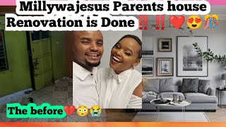 Millywajesus Parents house Renovation is Done‼️‼️❤️😍🎊 X The wajesus family