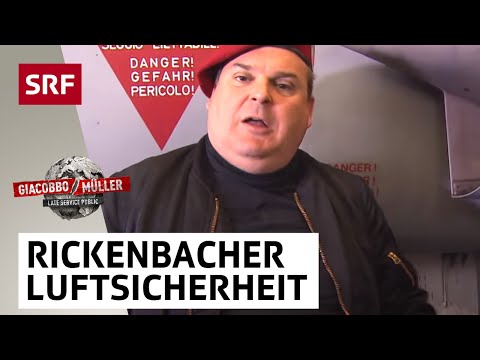 Rickenbacher's emergency Gripen fighter jet | Giacobbo / Müller | Comedy | SRF