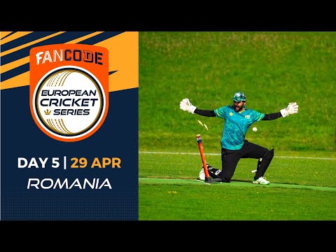 🔴 FanCode European Cricket Series Romania, 2022 | Day 5 | T10 Live Cricket