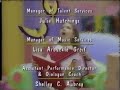 Barney Let S Play School 1999 End Credits Barney Buddies Club Audio