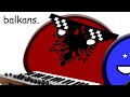 ALL MY FELLAS but it's balkans (countryballs)