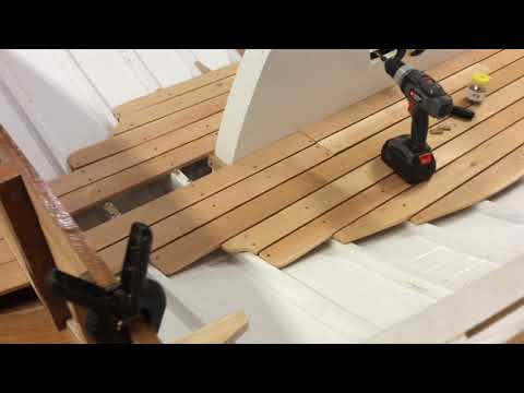 Cockpit Sole Install - Haven 12 1/2 - Episode 76