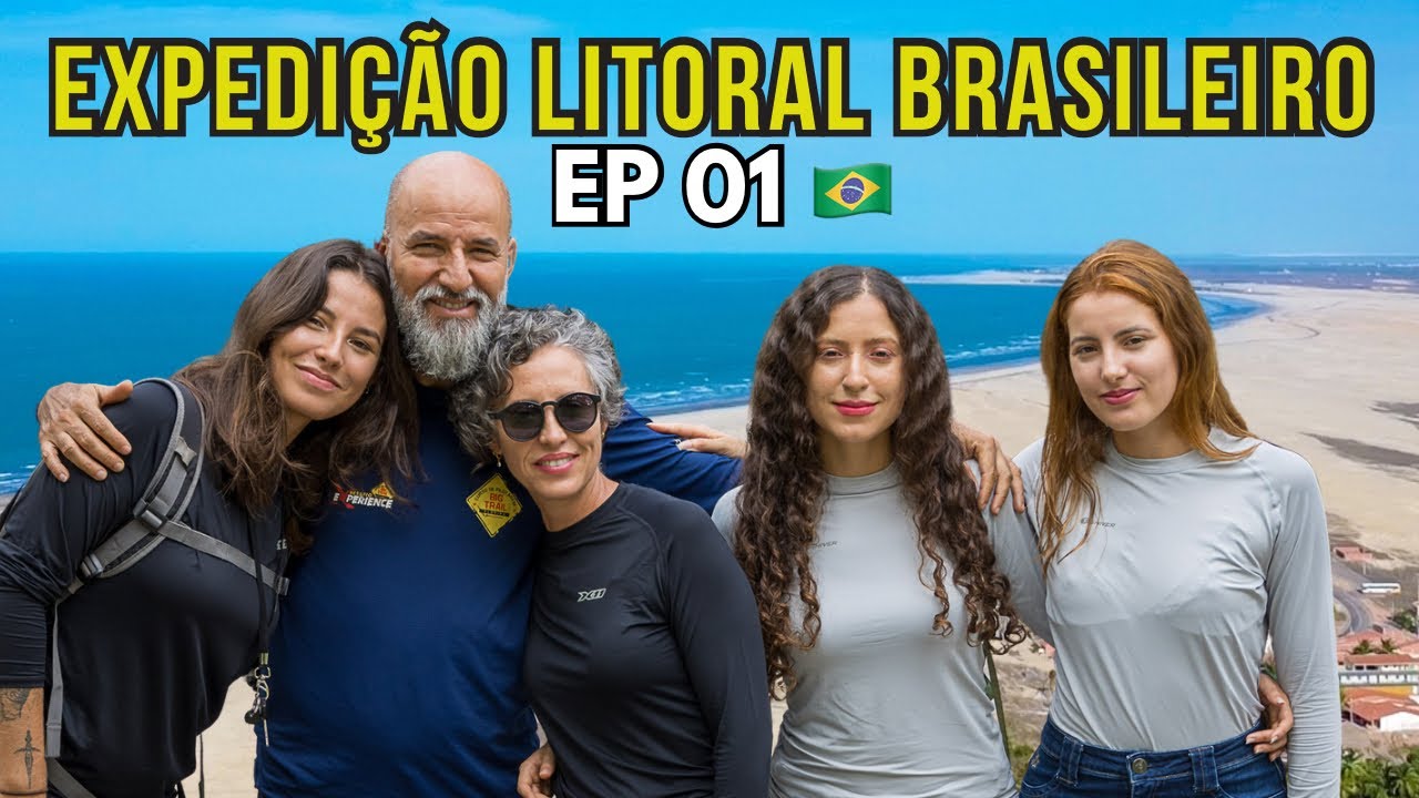 1 FAMÍLIA 4 MOTOS 3 FILHAS INICIANTES NO MOTOCICLISMO - EP 1 - Viagem econômica Norte a Sul 🇧🇷