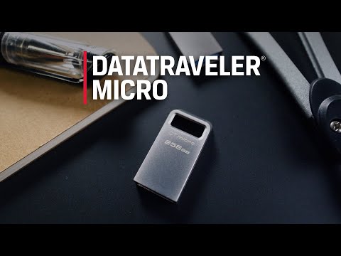 USB3.2 Флеш-накопичувач 256GB Kingston DataTraveler Micro - фото 1 - id-p2932880293