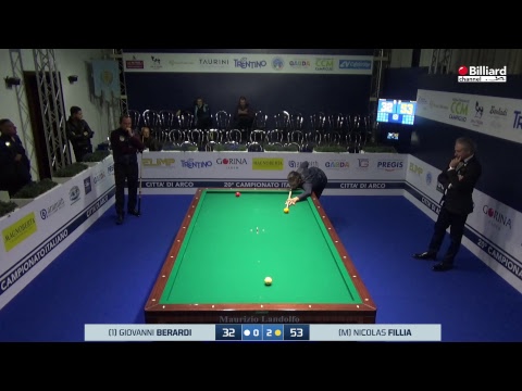 Fillia Nicolas Jose' VS Berardi Giovanni - 20° Campionato Italiano Città di Arco