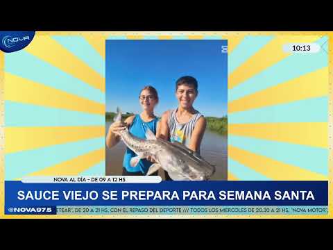 Sauce Viejo se prepara para semana santa