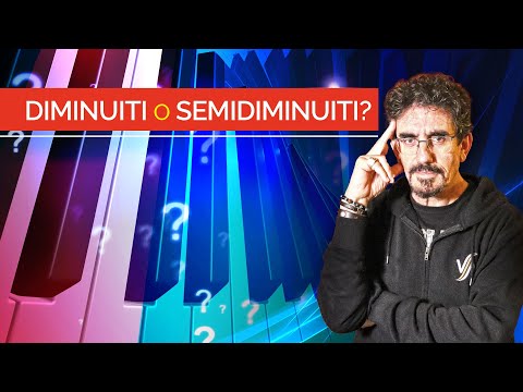 How to play chords on the piano. Half-diminished and diminished chords. Ep 9 [ENG-SUB]