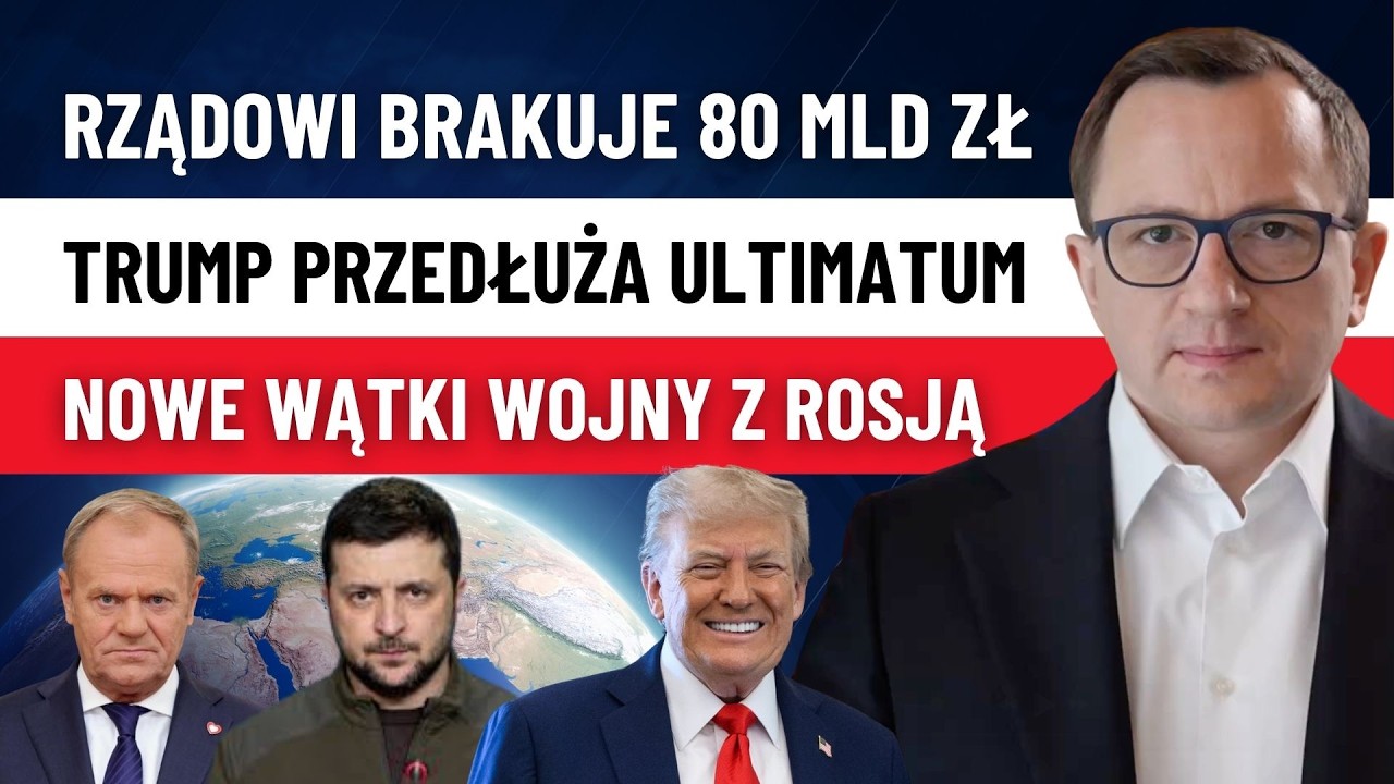 80 MILIARDÓW Dziury w Kasie Polski! Trump Dogada się z Iranem? Ceny Paliw i Wielka Gra Deep State!