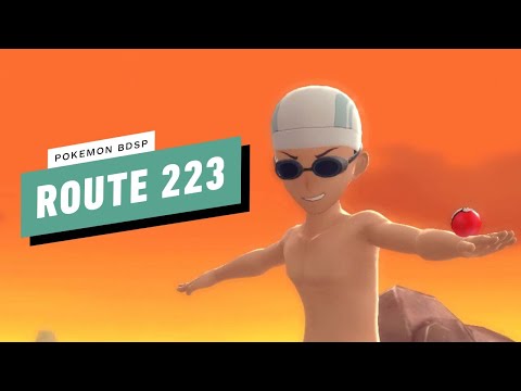 Pokemon Brilliant Diamond Shining Pearl Walkthrough Part 41 - Route 223