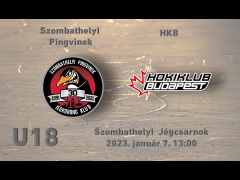 U18 132 Szombathelyi Pingvinek - HKB (élő közvetítés)