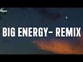 Latto - Big Energy (feat. DJ Khaled) - Remix (Lyrics)