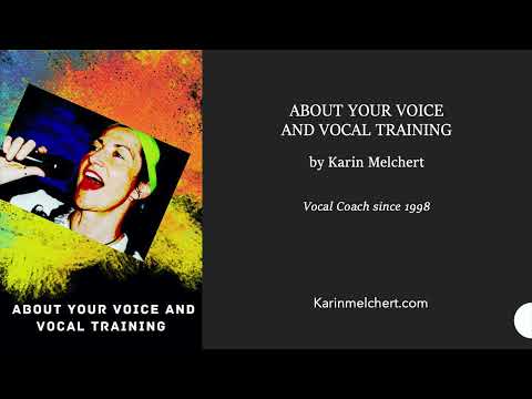 About Your Voice and Vocal Training - Karin Melchert - VOXFIT
