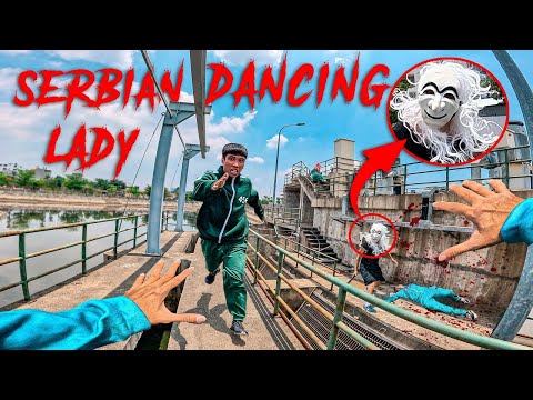 🔴Live 24/7 : Escaping Angry Serbian Dancing Lady  | Horor Film | Bubbles HeyHo