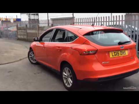 FORD FOCUS ZETEC RED 2015