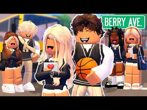 DARED TO CONFESS TO MY CRUSH! FIRST DAY OF MIDDLE SCHOOL *VOICED* BERRY AVENUE