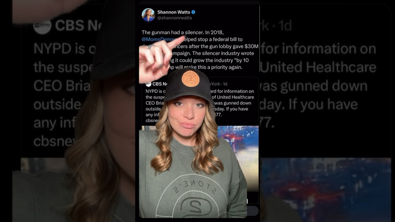 Founder of Gun Control Group Blames Silencers?!? #2ndamendment #shortsvideo #shortsfeed #shorts