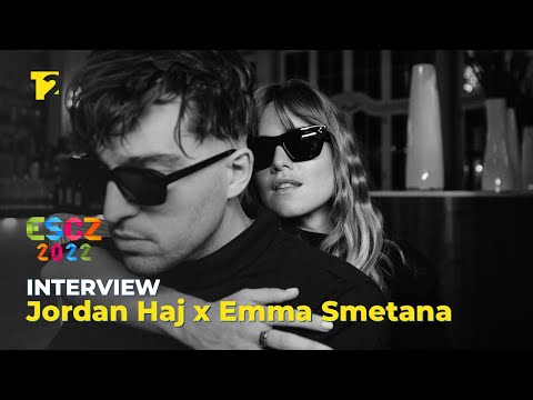 Interview: Jordan Haj x Emma Smetana - By Now | Eurovision 2022 Czech Republic 🇨🇿