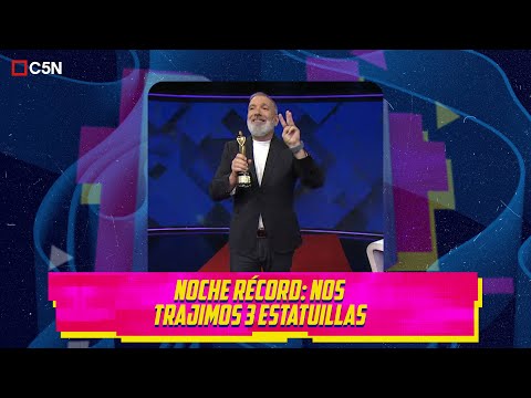 PABLO DUGGAN presented the 3 MARTÍN FIERRO awards won by DURO DE DOMAR