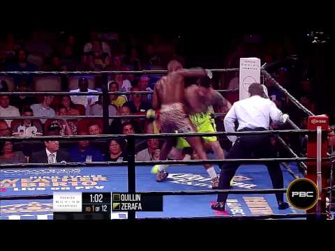 HIGHLIGHTS: Charlo is Crowned Champion & Quillin Annihilates Zerafa: September 12th 2012 - NBAonPBC