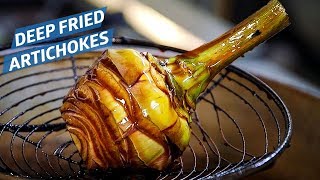How Fried Artichokes Became a Roman-Jewish Staple — Dining on a Dime