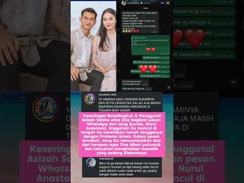 Pratama Arhan dan Azizah Salsha Dikabarkan Akan Cerai Usai Rumah Tangga Retak #fyp #viral #artis