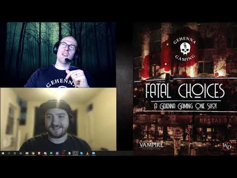 Fatal Choices | Vampire: the Masquerade | #V5 One-On-One One-Shot for Beginner Players