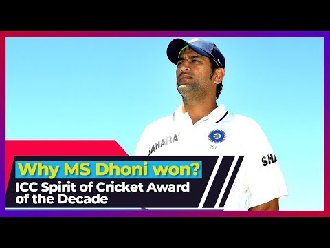 The reason why MS Dhoni won ICC Spirit of Cricket Award of the Decade | When Booing turned to Cheers
