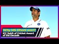 The Reason Why MS Dhoni Won ICC Spirit Of Cricket Award Of The Decade When Booing Turned To Cheers
